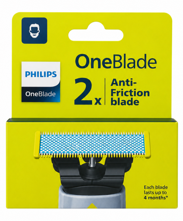 Philips OneBlade (2 шт) Anti-Friction для чутливої шкіри