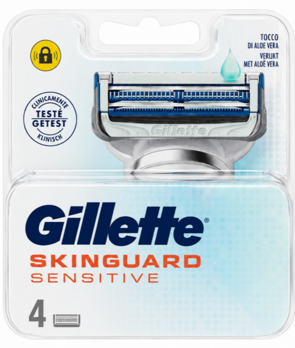 Gillette Skinguard (4 шт) Пластик