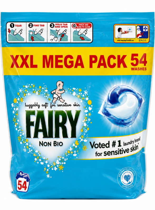Fairy Non Bio (54 шт) Капсули для прання