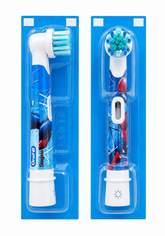 Oral-B PRO Kids Spiderman 1шт Дитяча насадка ( Індивідуально упакована)