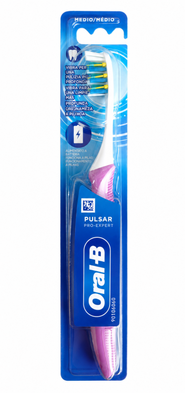Oral-B Pulsar Зубна щітка на батарейці (Фіолетова)