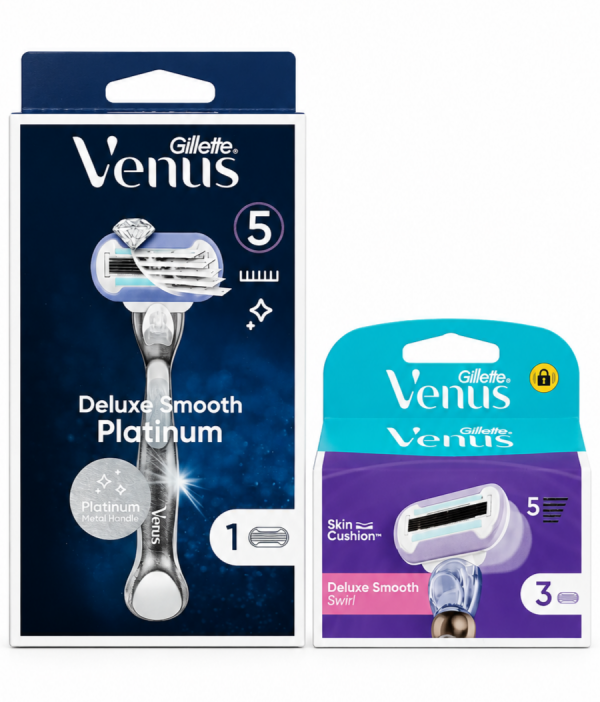 Venus Platinum Станок 1 + Venus Swirl картриджі (3 шт)