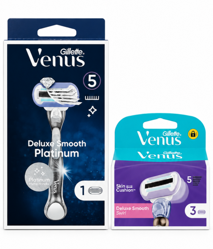 Venus Platinum Станок 1 + Venus Swirl картриджі (3 шт)