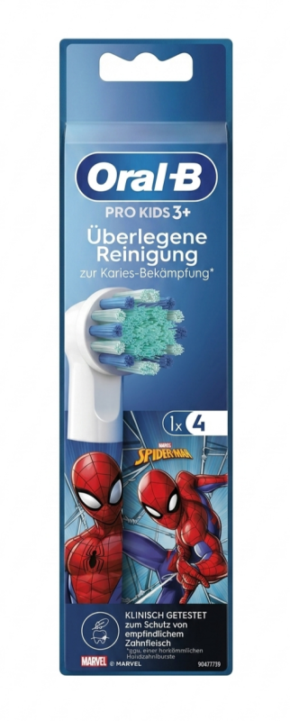 Oral-B PRO 3+ Kids Spider (4 шт) Змінні насадки для електричної щітки