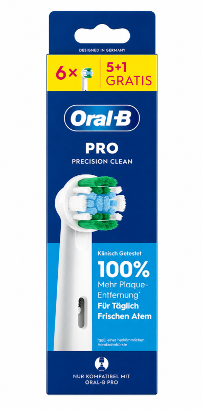 Oral-B PRO Precision Clean (6шт) New Змінні насадки для електричної щітки Oral-B