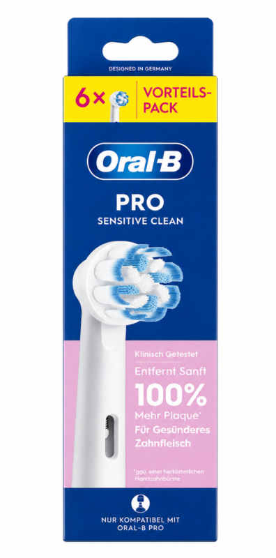 Oral-B Pro Sensitive (6 шт) New Змінні насадки для електричної щітки Oral-B