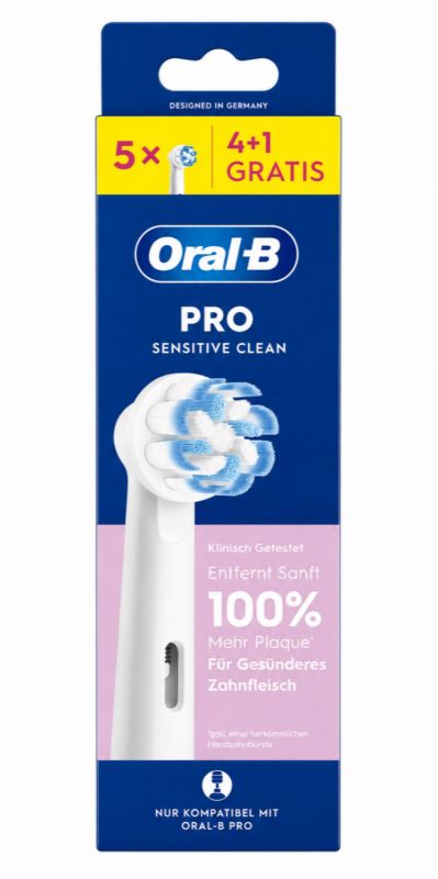 Oral-B Pro Sensitive (5 шт) New Змінні насадки для електричної щітки Oral-B