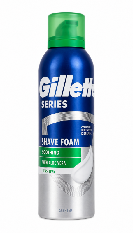 Gillette Series Піна для гоління Sensitive 200мл