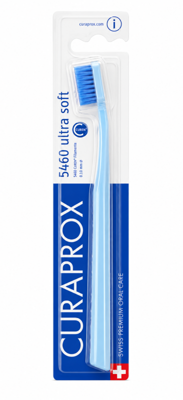Curaprox Ultra Soft 5460 (1 шт) Зубна щітка (індивідуально упакована) Колір : Голубий