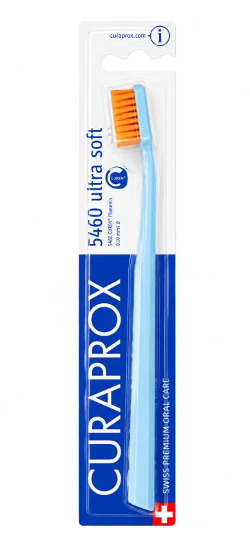 Curaprox Ultra Soft 5460 (1 шт) Зубна щітка (індивідуально упакована) Колір : Голубий