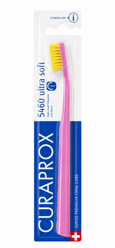 Curaprox Ultra Soft 5460 (1 шт) Зубнa щітка (індивідуально упакована) Колір : Рожевий