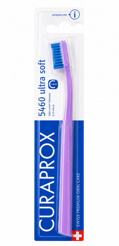 Curaprox Ultra Soft 5460 (1 шт) Зубнa щітка (індивідуально упакована) Колір : Фіолетовий