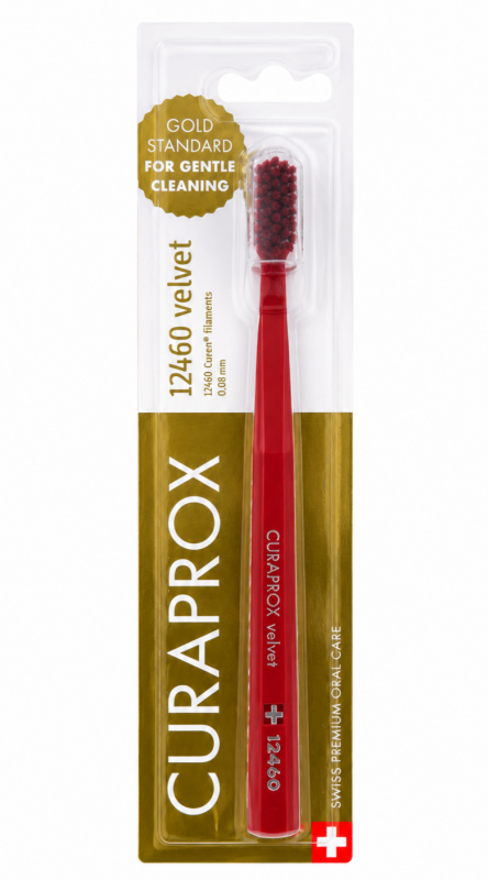 Curaprox 12460 Velvet зубна щітка (1шт) Колір: Коричневий