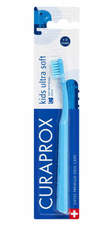 Curaprox Kids Ultra soft (4-12 років) Дитяча зубна щітка Голуба