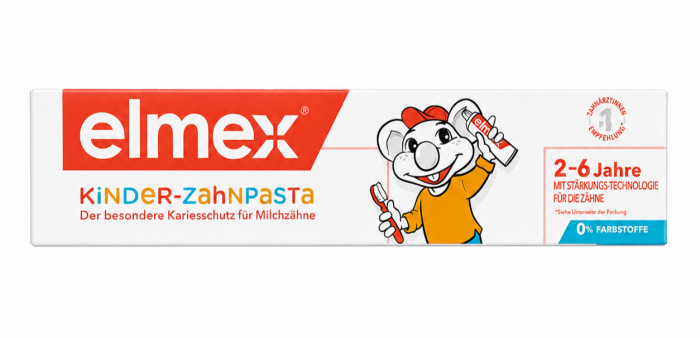 Elmex Зубна паста дитяча (від 2 до 6 років) 125 мл