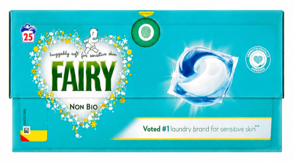 Fairy 25 шт Non Bio Sensitive Капсули для прання для прання