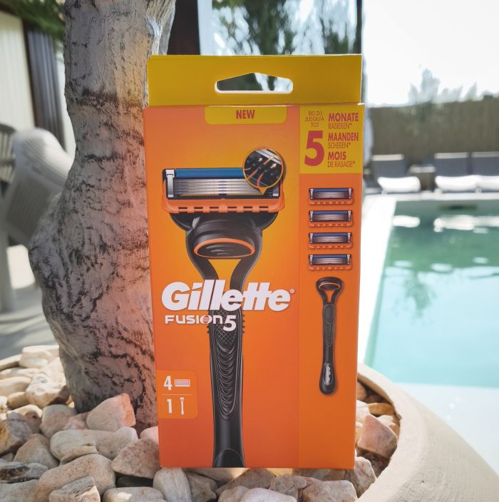 Gillette Fusion 5 Станок +4 картриджі для гоління чоловічий