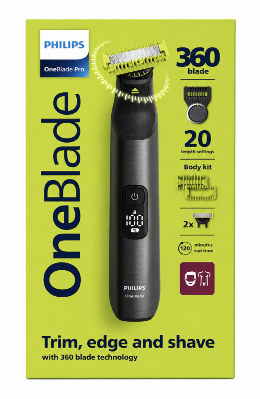 Philips OneBlade Pro 360 Електростанок-Триммер