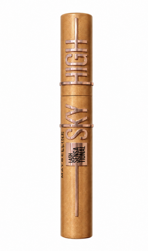 Maybelline SkyHigh Rose Gold Туш-глітер для вій (золоті блискітки)