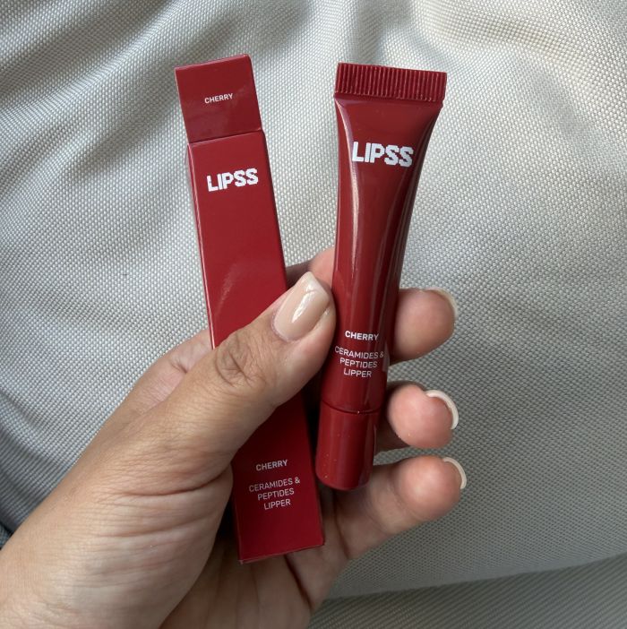 Lipss Блиск для губ Cherry (Ceramides&Peptides Lipper Вишня) 9мл