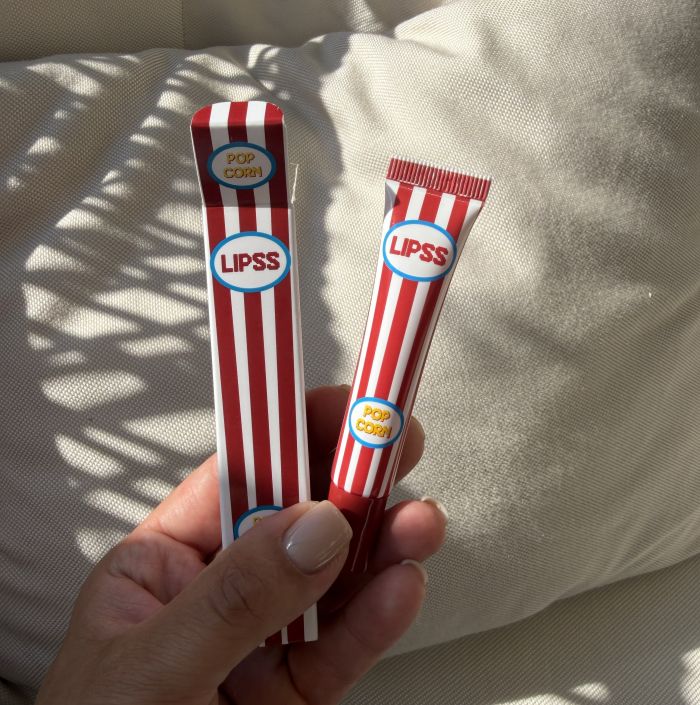 Lipss Блиск для губ Pop Corn (Ceramides&Peptides Lipper Солодкий попкорн) 9 мл