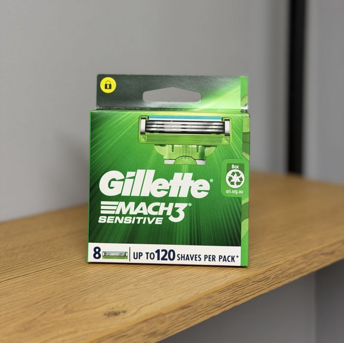 Gillette Mach3 Sensitive (8 шт) New Pack