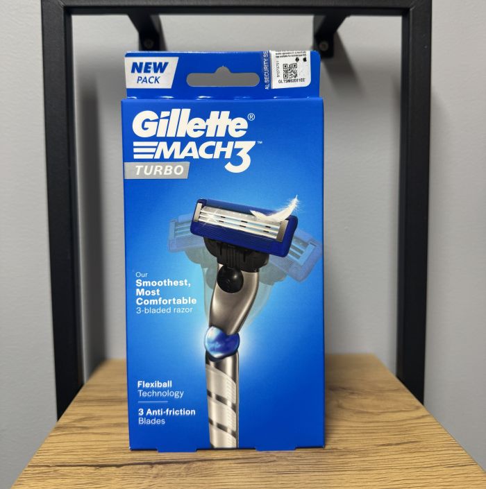 Gillette Mach3 Turbo 1 Станок для гоління чоловічий